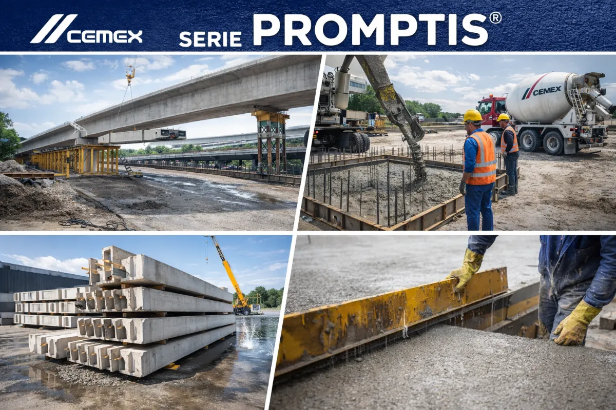 PROMPTIS® - Hormigón de Fraguado Rápido