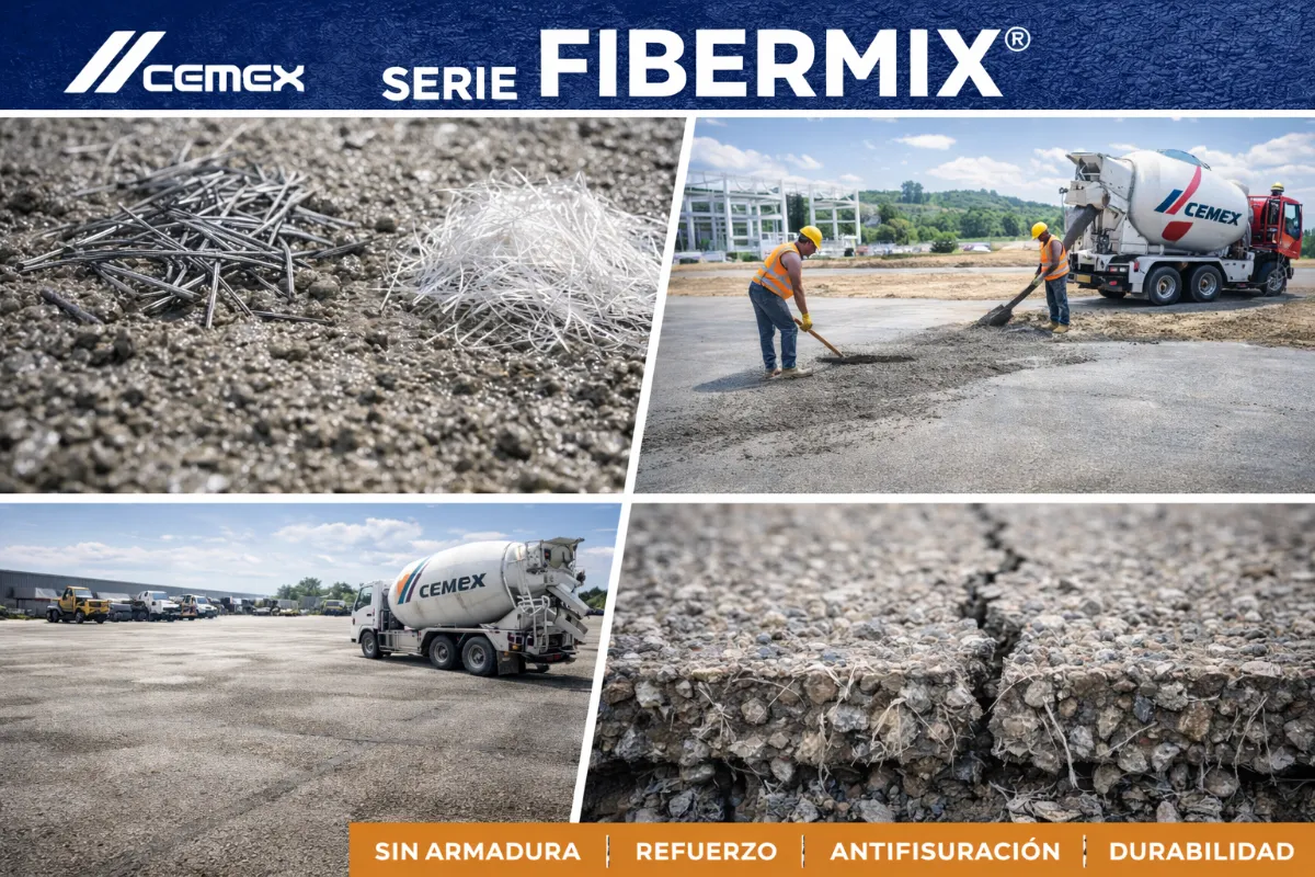 FIBERMIX® - Hormigón Reforzado con Fibras
