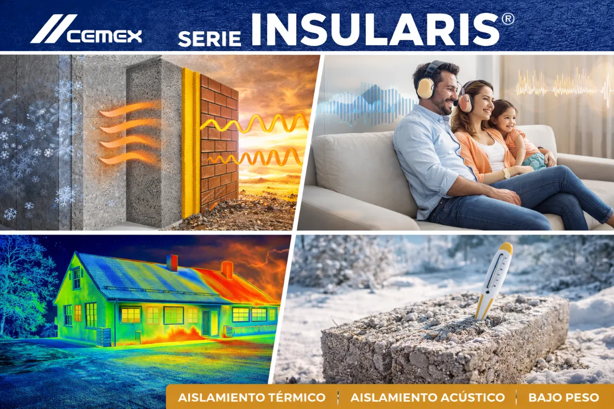 INSULARIS® - Hormigón con Aislamiento Térmico