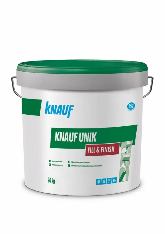 Knauf Pasta Juntas Unik Fill & Finish 20KG · Knauf