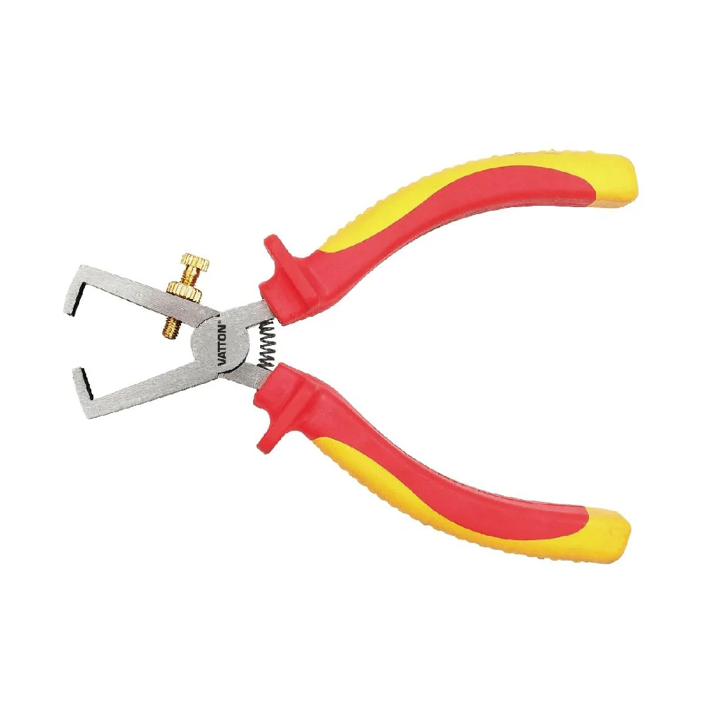 ALICATE PELACABLES VATTON MANGO AISLANTE 160MM · Alfa Dyser