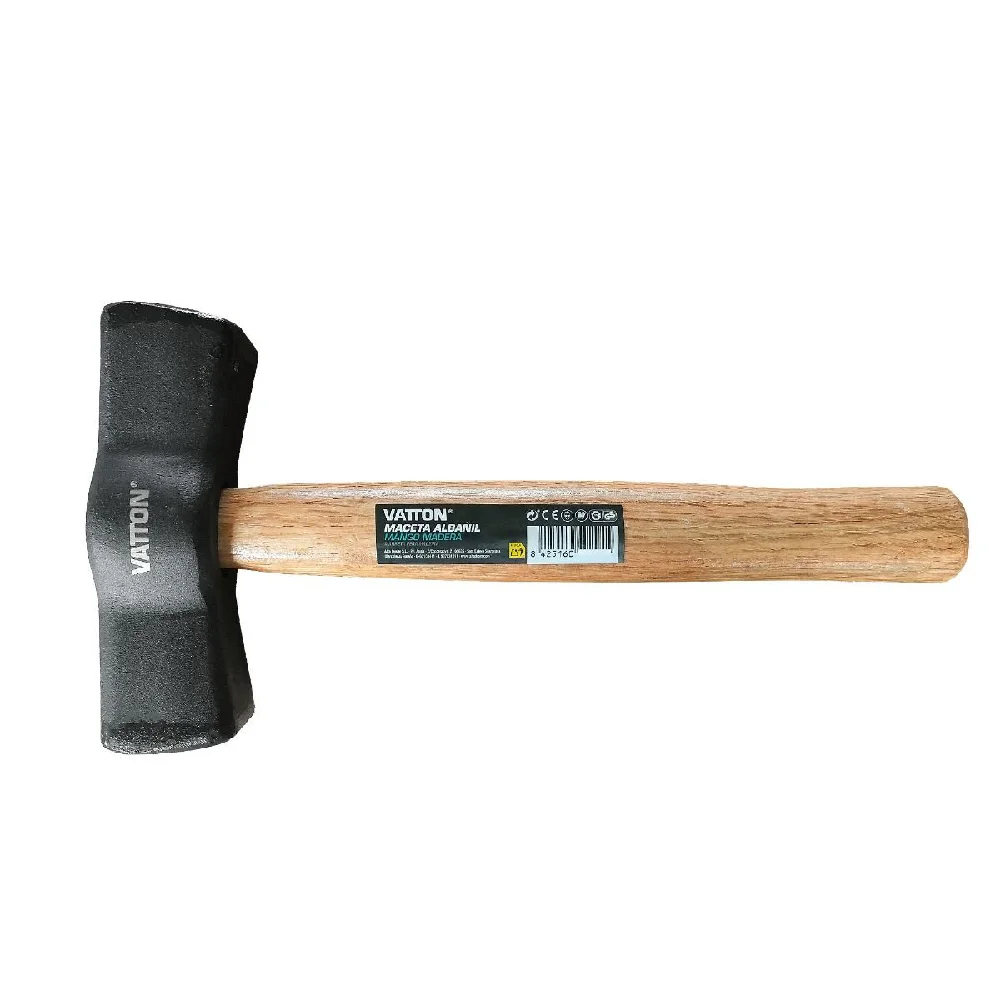 MACETA ALBAÑIL VATTON MANGO MADERA 700 GRAMOS · Alfa Dyser