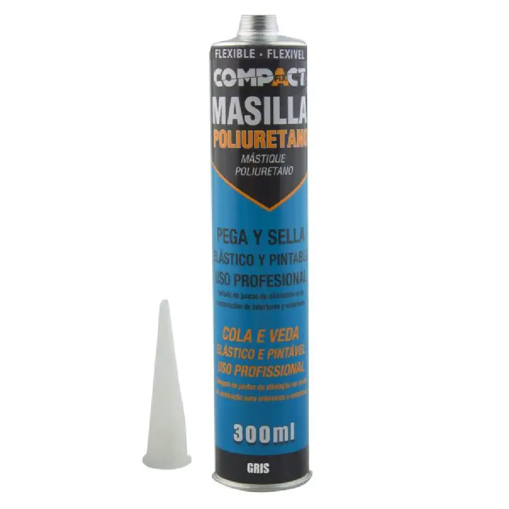 MASILLA POLIURETANO COMPACT GRIS 300ML · Alfa Dyser