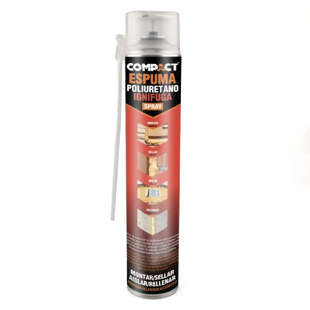ESPUMA POLIURETANO IGNÍFUGA COMPACT 750ML SPRAY · Alfa Dyser
