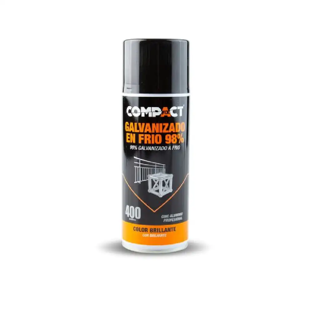 SPRAY GALVANIZADO EN FRÍO 98% COMPACT 400ML · Alfa Dyser