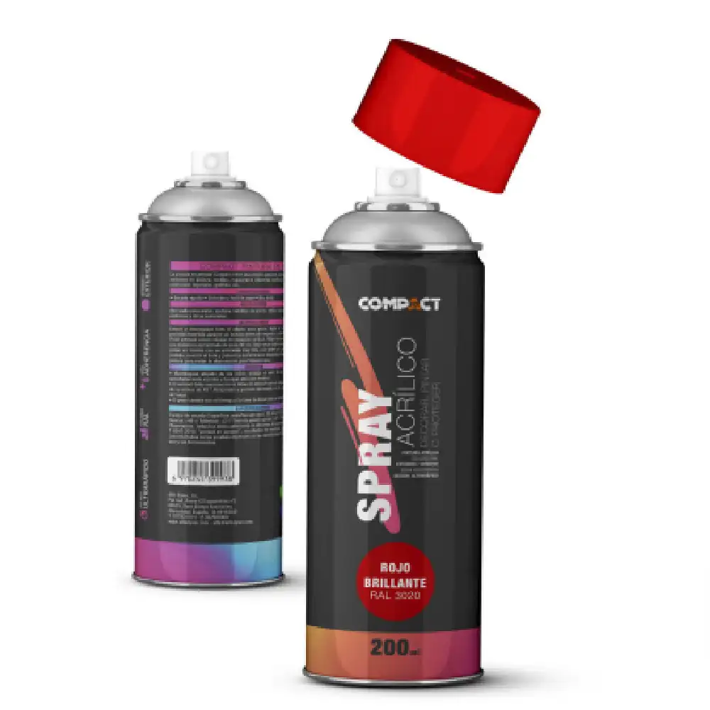 Pintura Acrílica Spray Anticalor Negra 200 ml · Alfa Dyser
