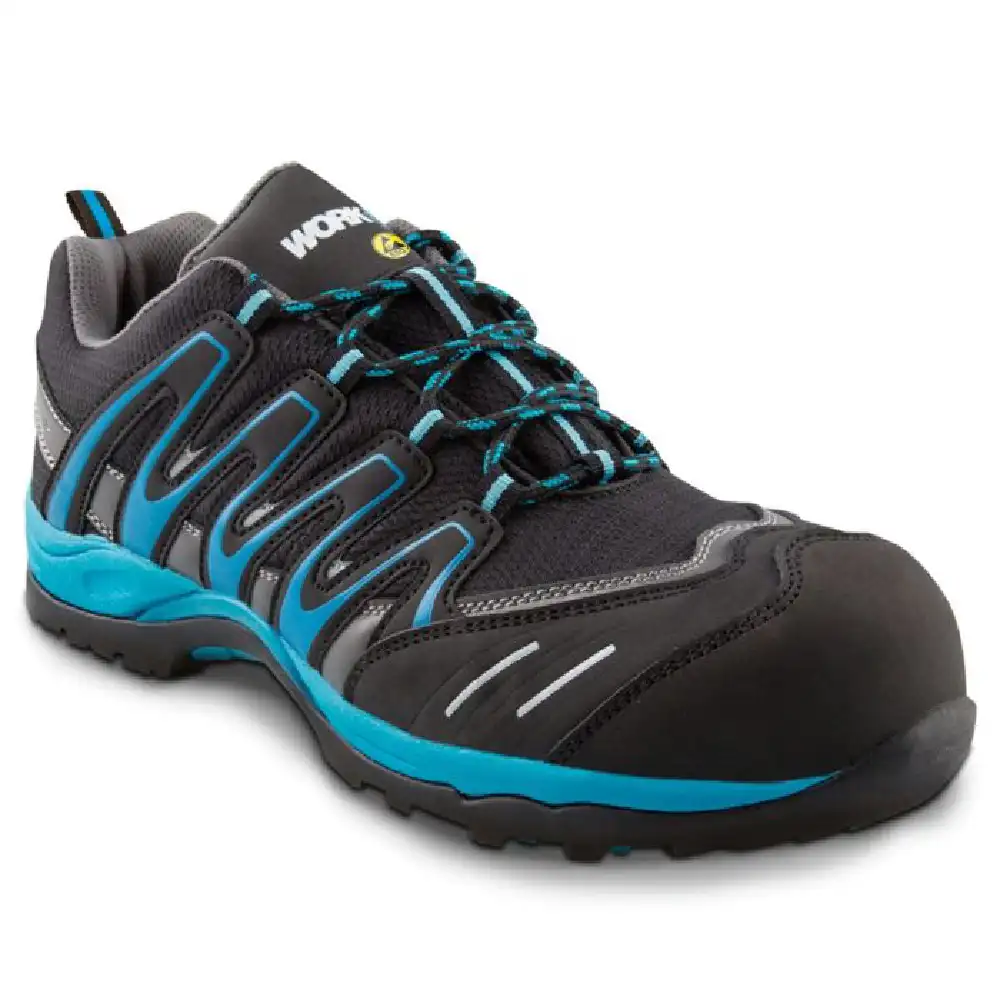 ZAPATO DE SEGURIDAD ESD WORKFIT TRAIL AZUL · Alfa Dyser