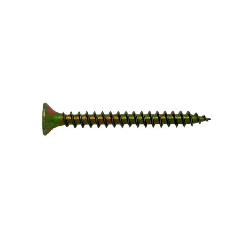 TIRAFONDO AGLOMERADO CABEZA PLANA BICROMATADO 4,0x40 · Alfa Dyser