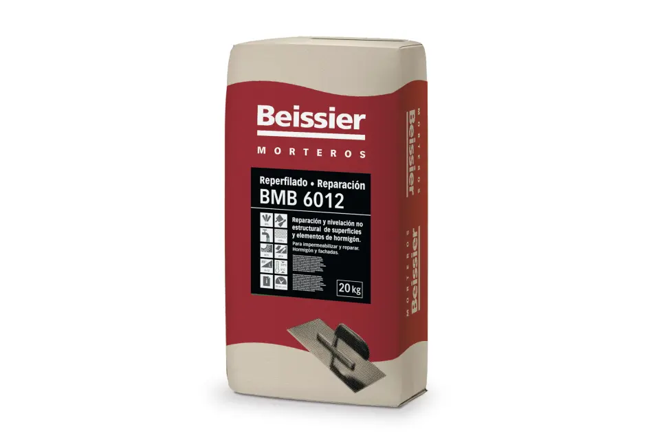 Mortero Reperfilado Reparación BMB 6012 · BEISSIER