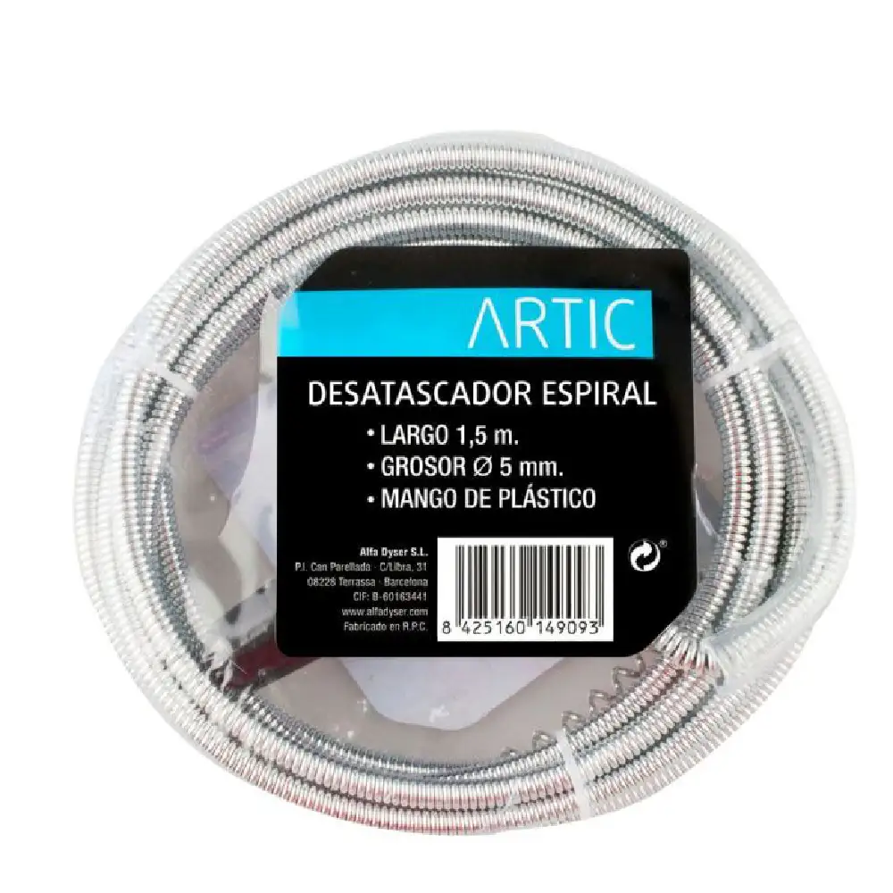 DESATASCADOR ESPIRAL 1,5M ARTIC 5MM · Alfa Dyser