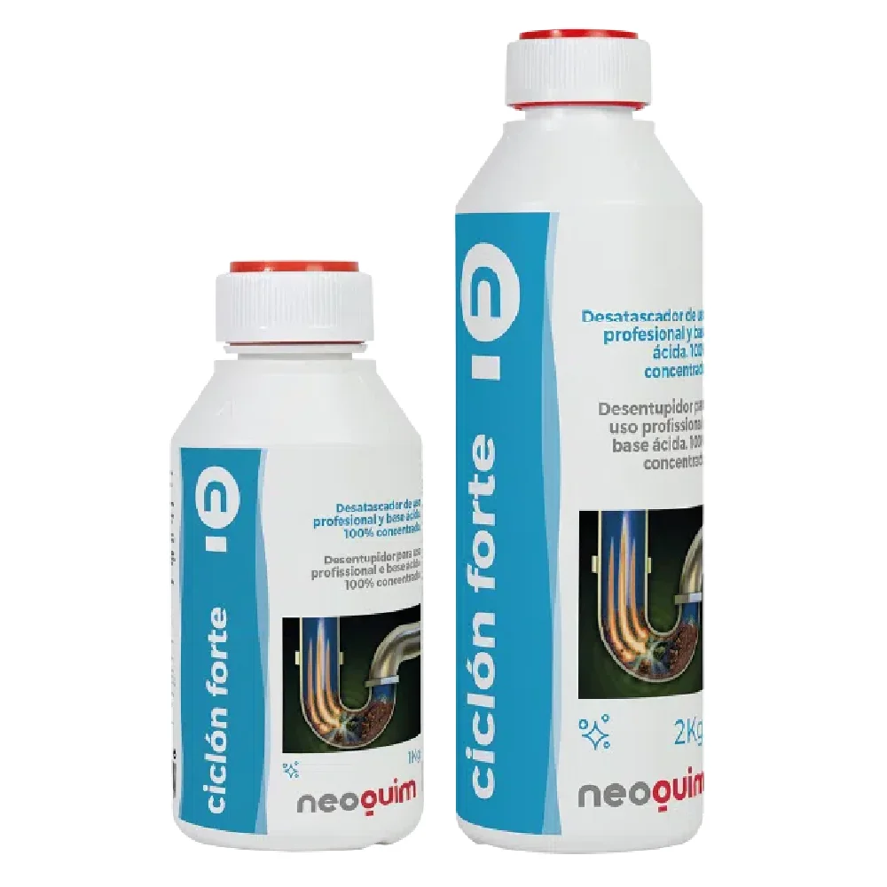Ciclón Forte – Desatascador de tuberías de uso profesional · NEOQUIM