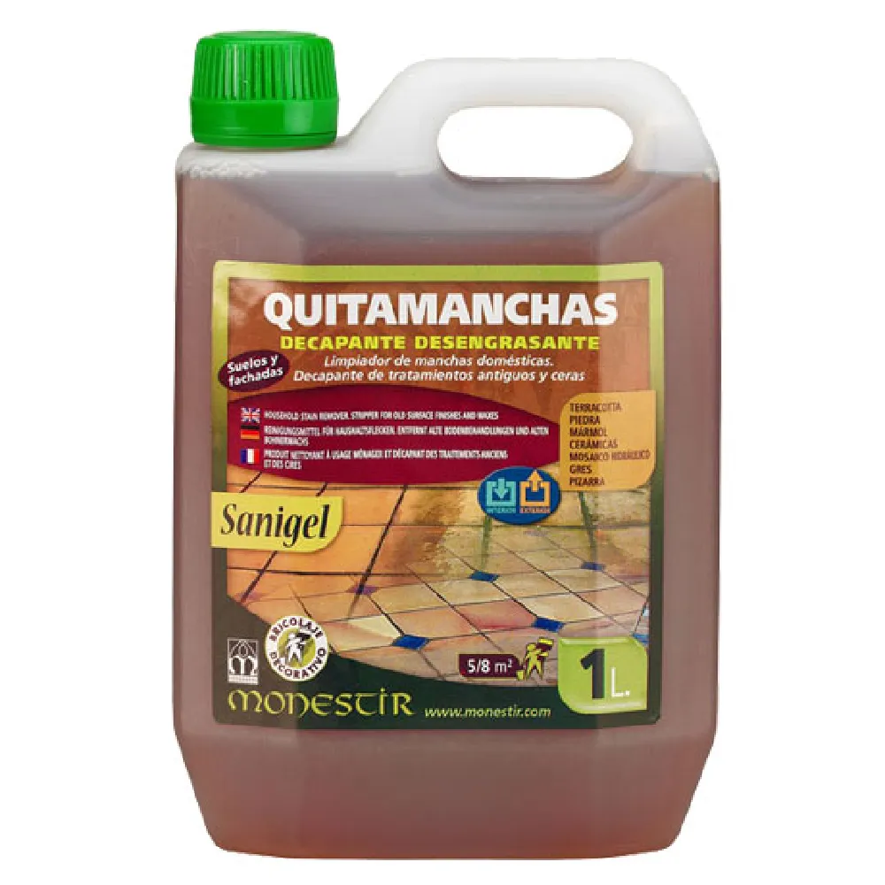 SANIGEL - Quitamanchas, Decapante y Desengrasante · MONESTIR