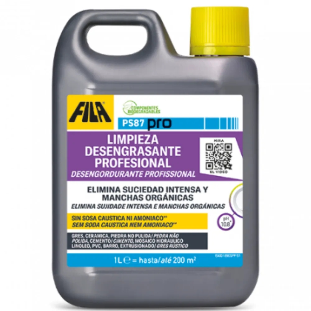 PS87 PRO – Limpiador Desengrasante Profesional · FILA