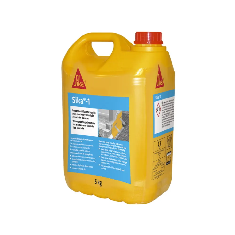 Sika®-1 – Impermeabilizante para Mortero y Hormigón · Sika